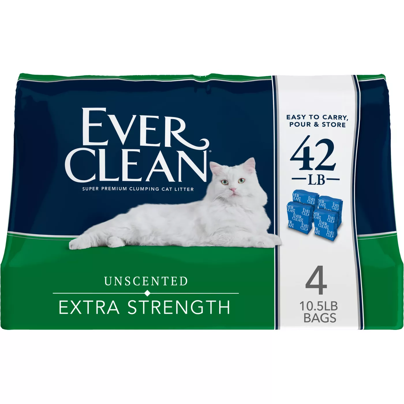 Ever Clean Extra Strength Clumping Clay Cat Litter Unscented