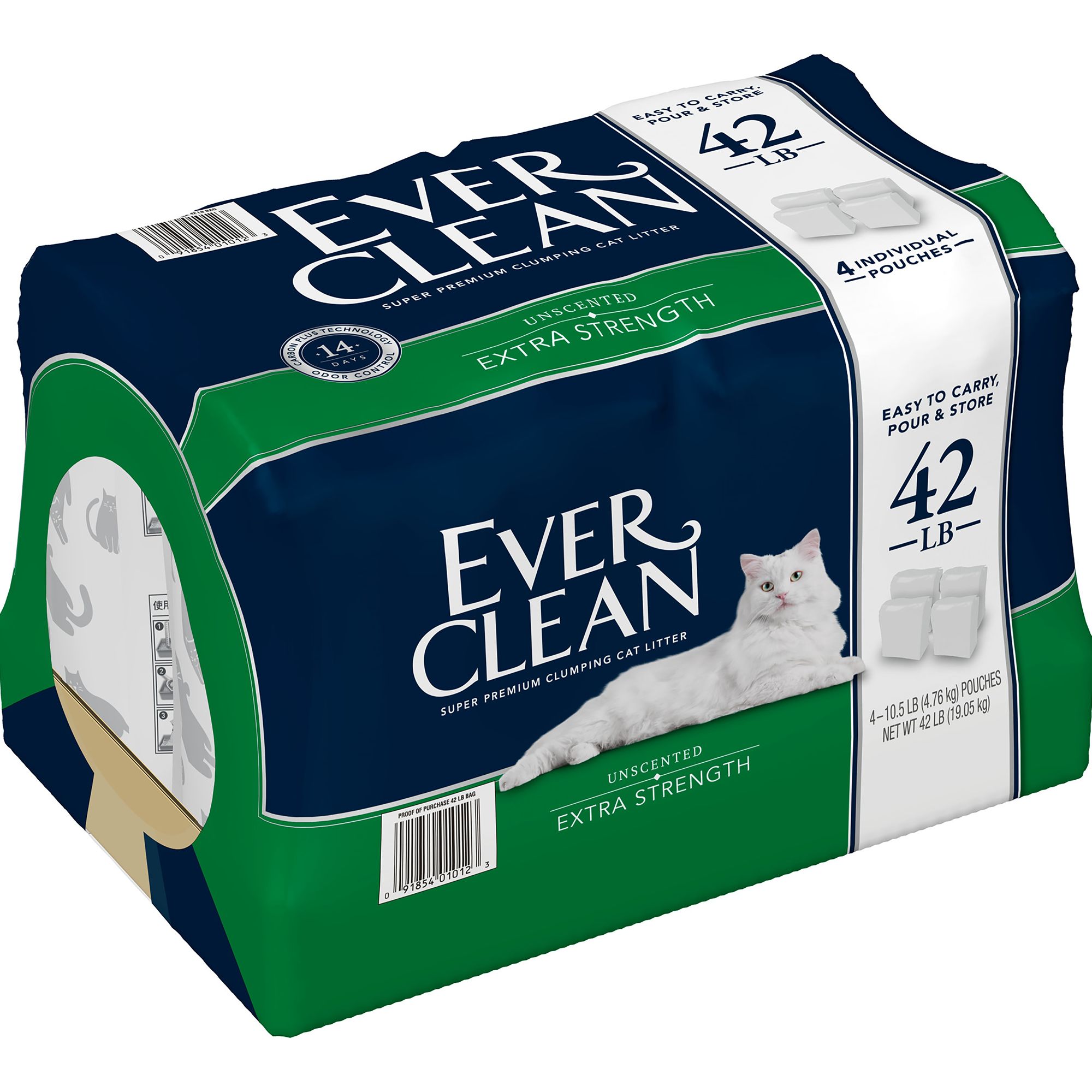 Ever Clean Extra Strength Clumping Clay Cat Litter - Unscented - thumbnail 2