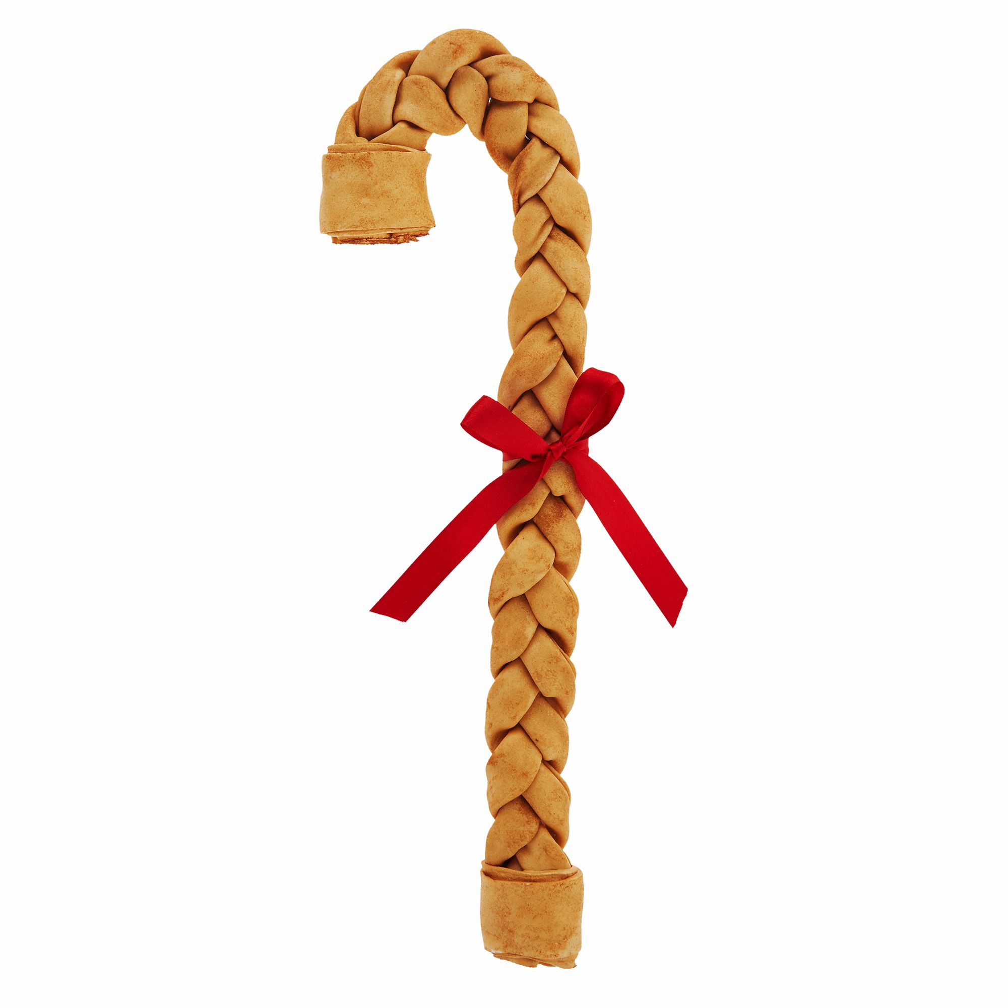 candy cane rawhide dog bones