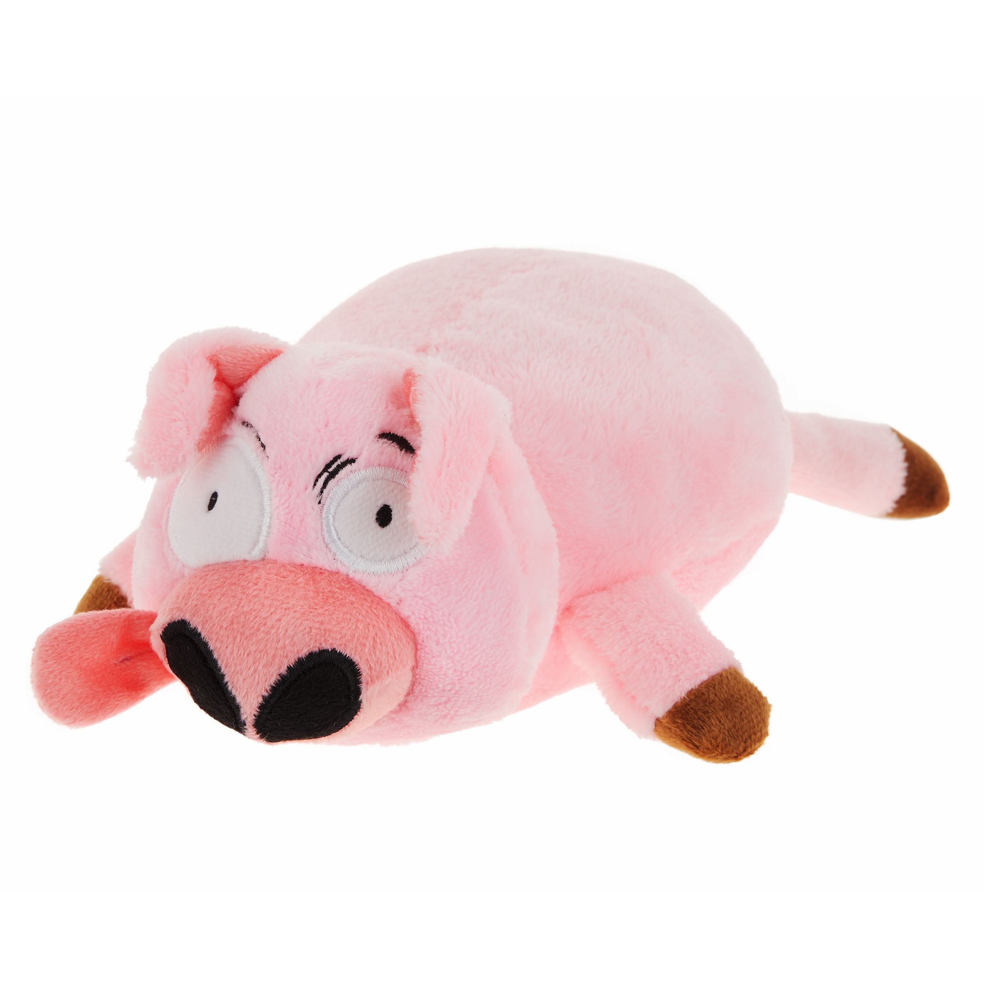 stuffed pig dog toy