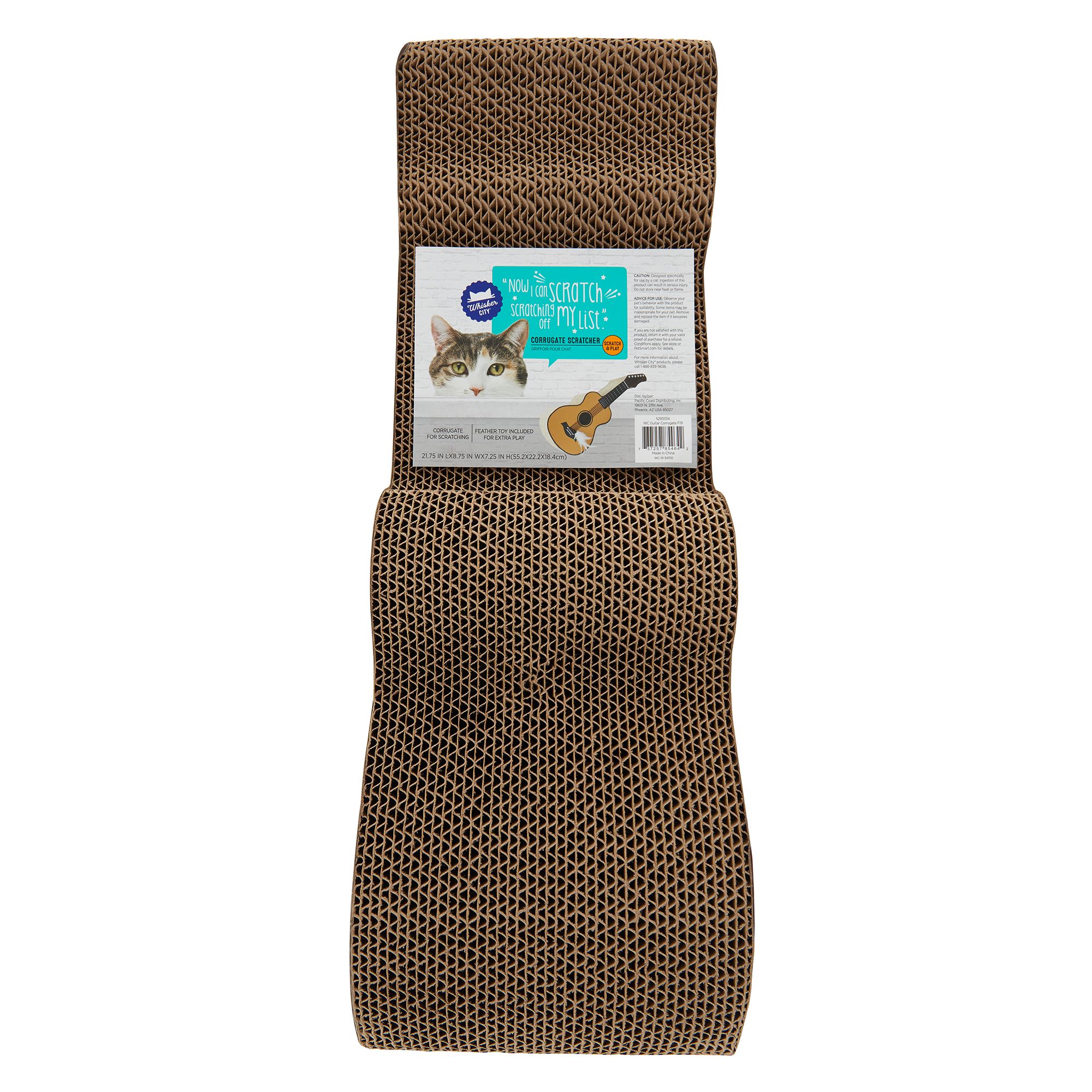 whisker city corrugated cat scratcher