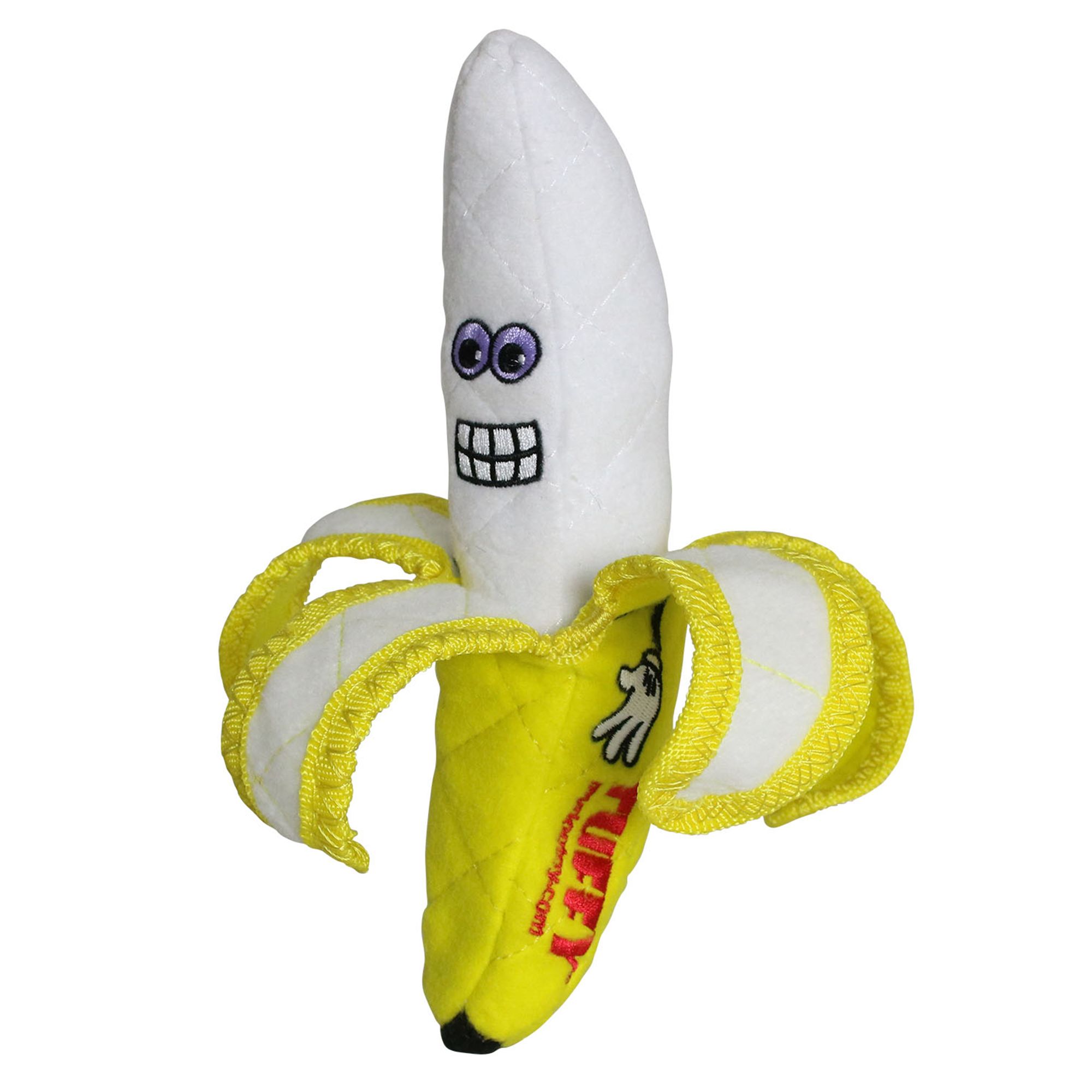 dog banana toy