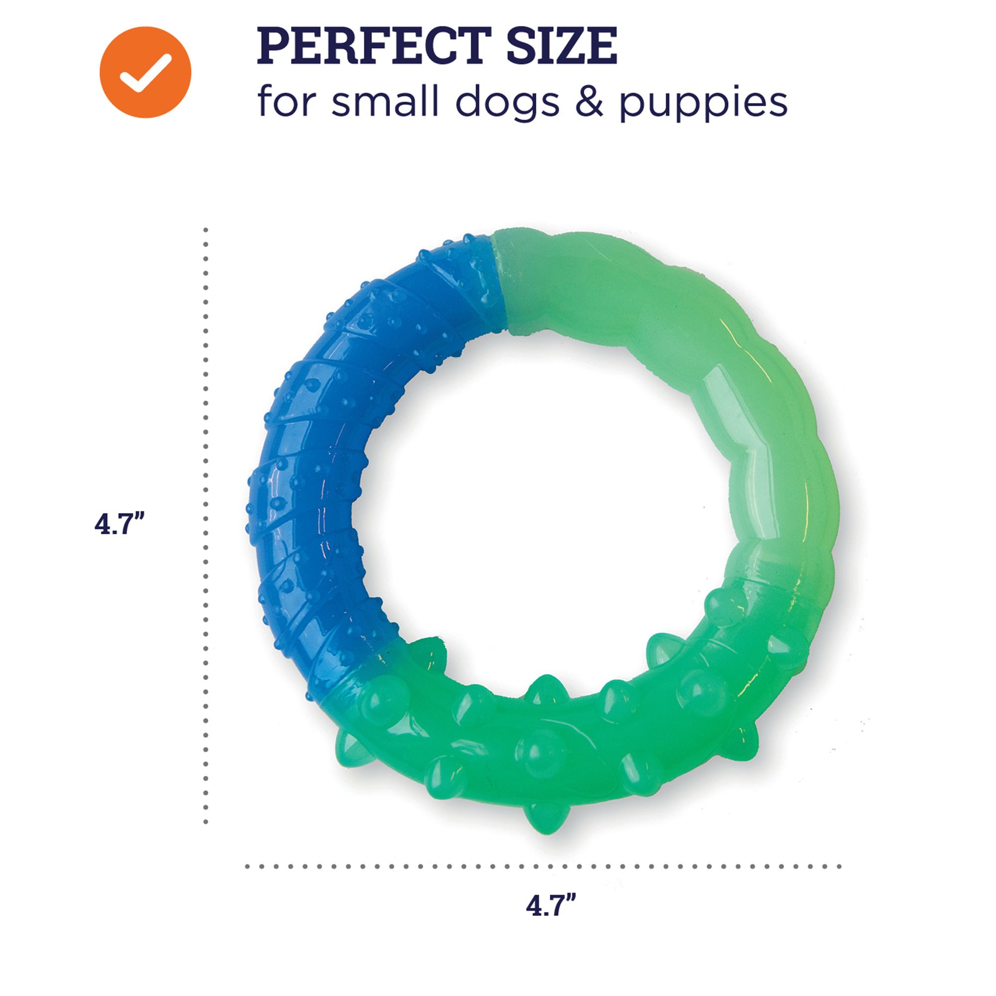 Petstages® ORKA™ Grow with Me Ring Puppy Dental Chew Toy