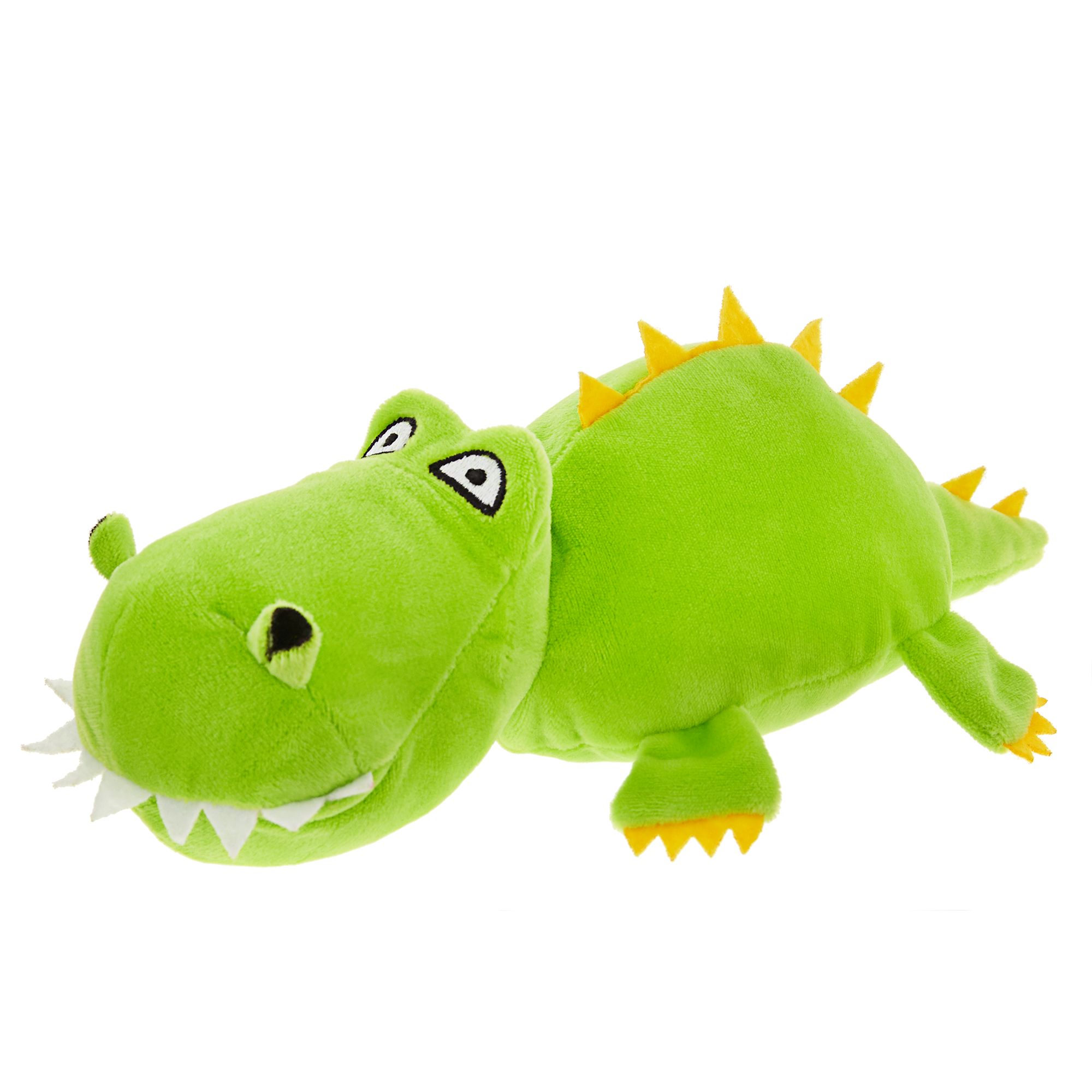 stuffed alligator dog toy