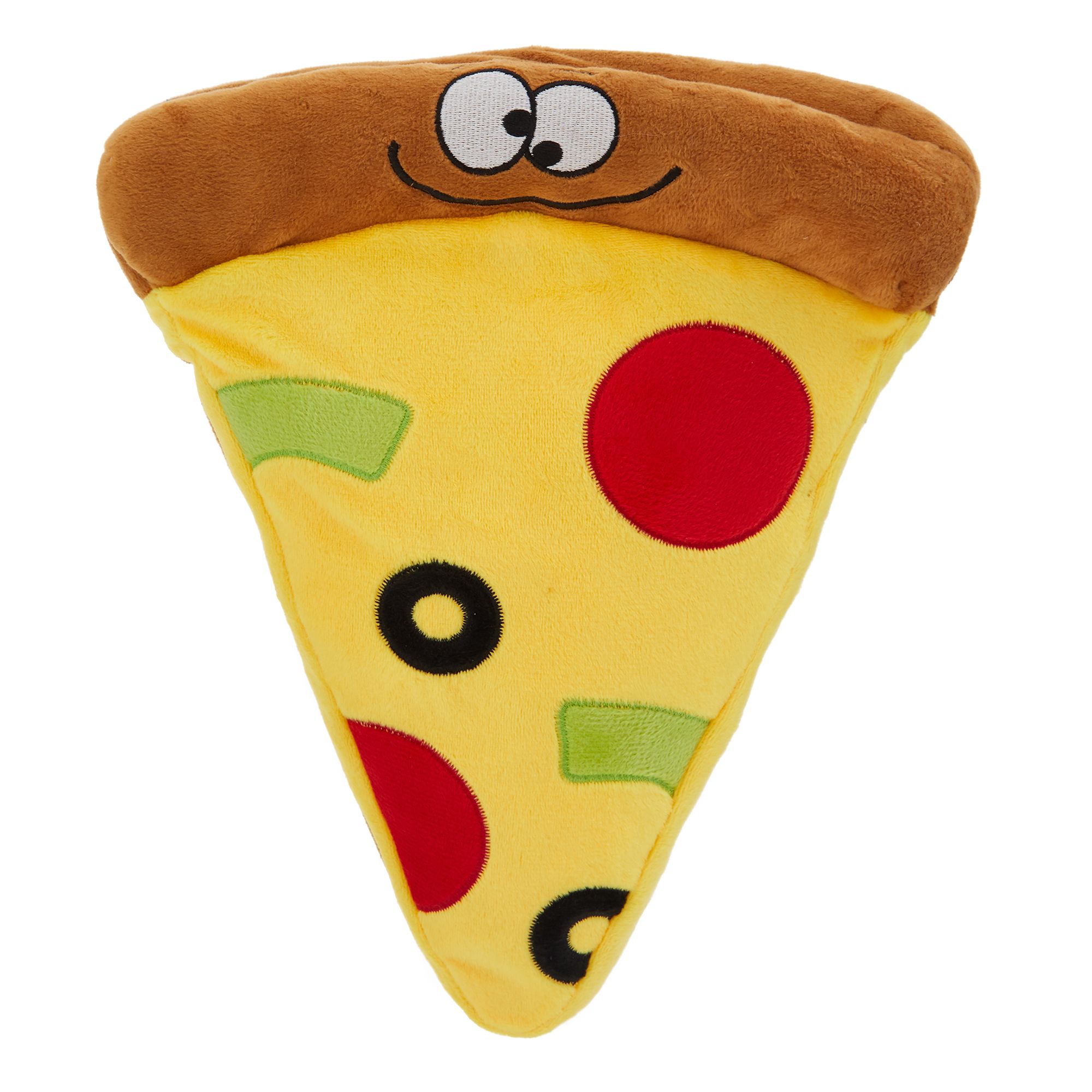 squeaky pizza dog toy