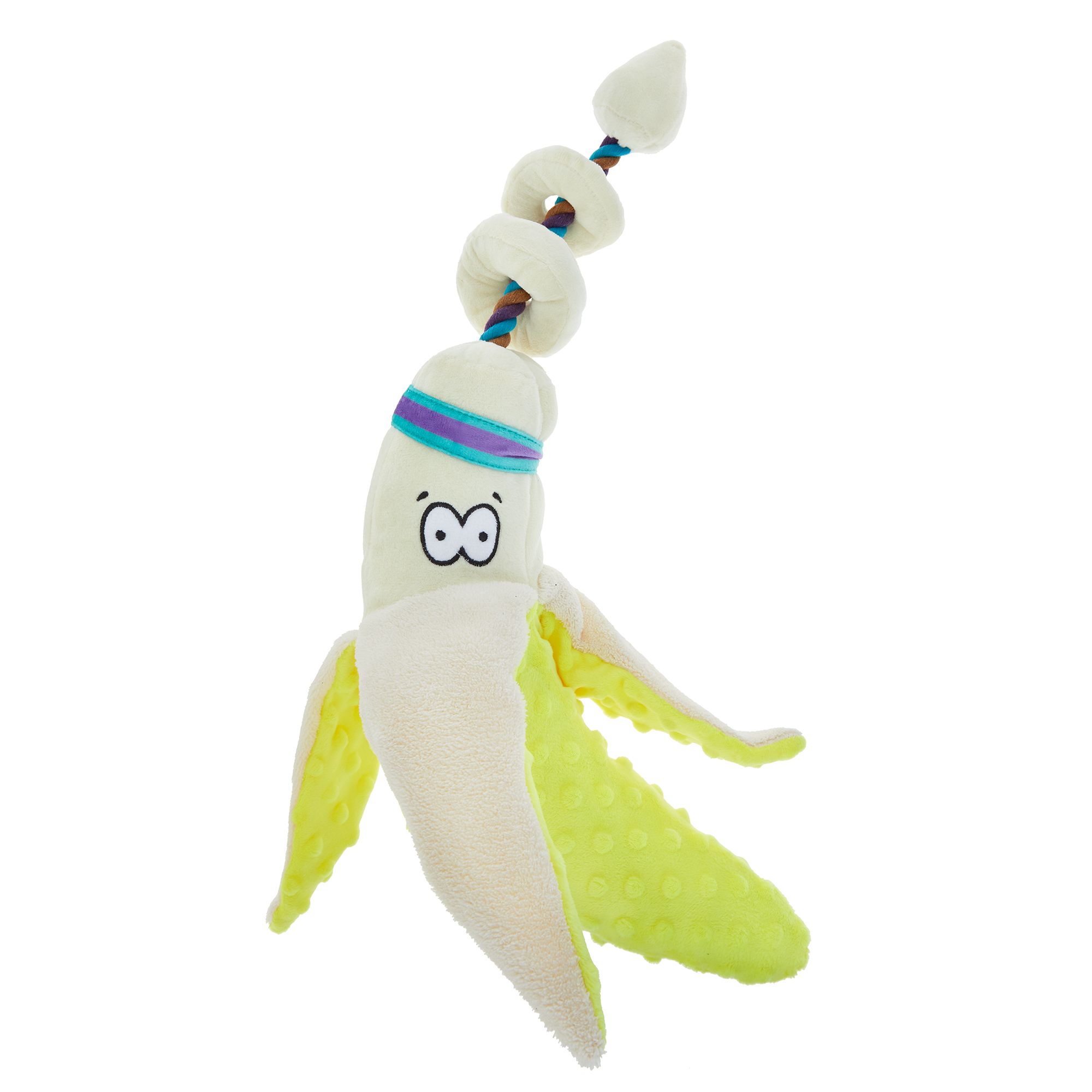 dog banana toy