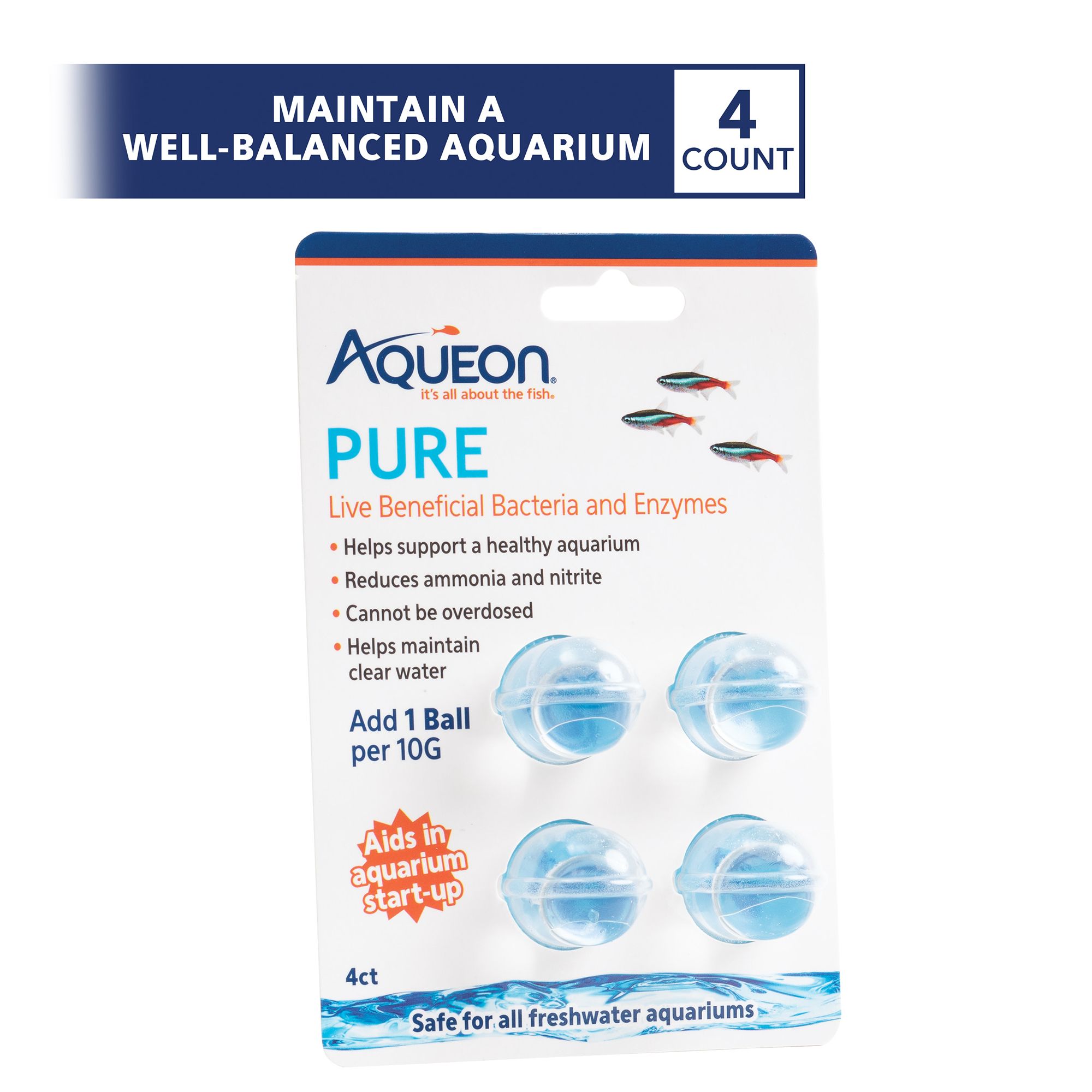 Aqueon® Pure Bacteria Supplement for Aquarium Cycling - thumbnail 2