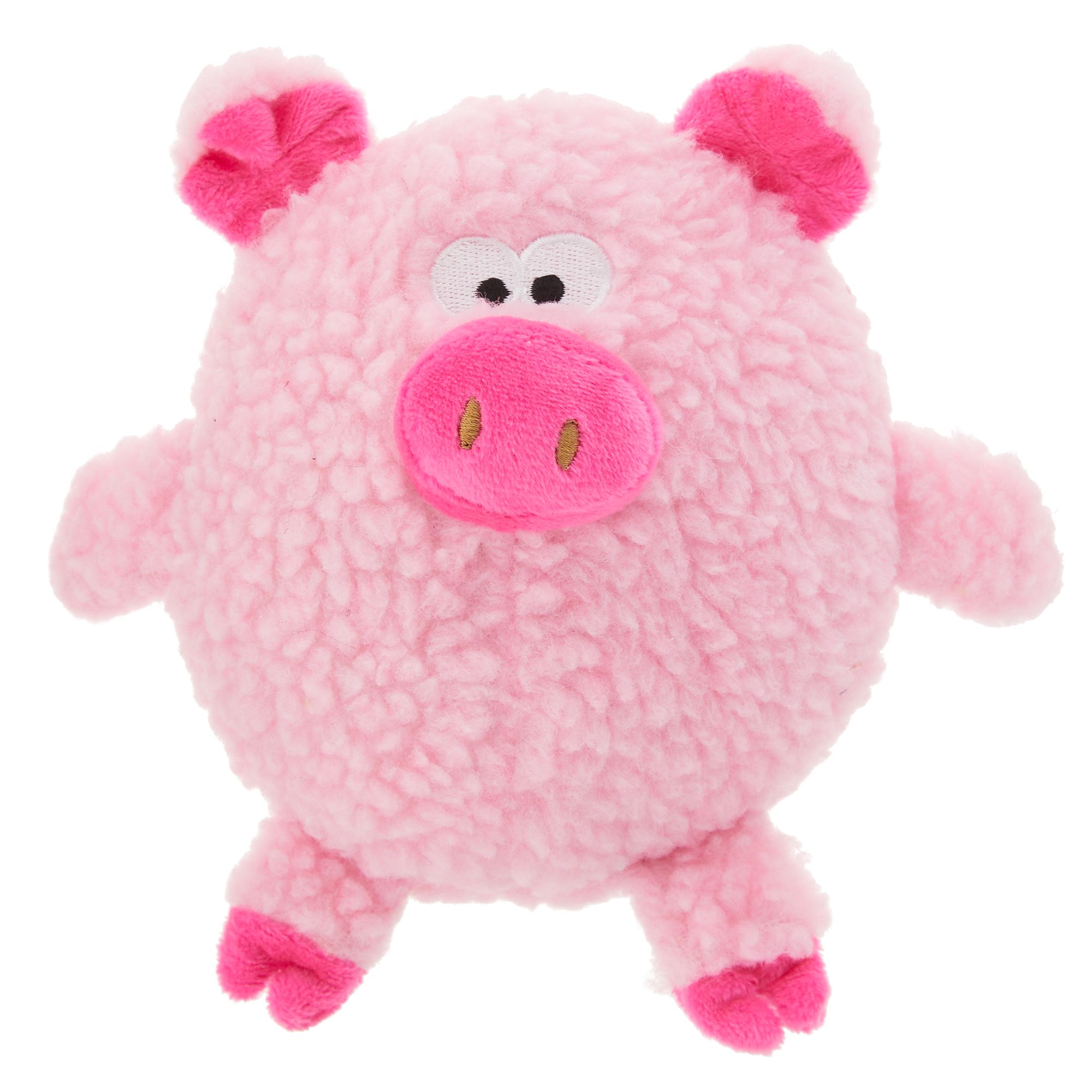 Top Paw® Pig Dog Toy - Plush, Squeaker 