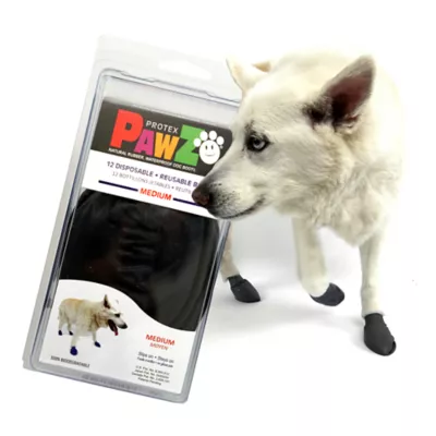 Product Pawz Rubber Dog Boots - Black