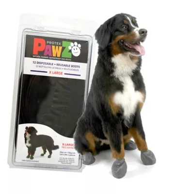 Product Pawz Rubber Dog Boots - Black