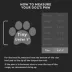 Pawz Rubber Dog Boots - Black image thumbnail 3