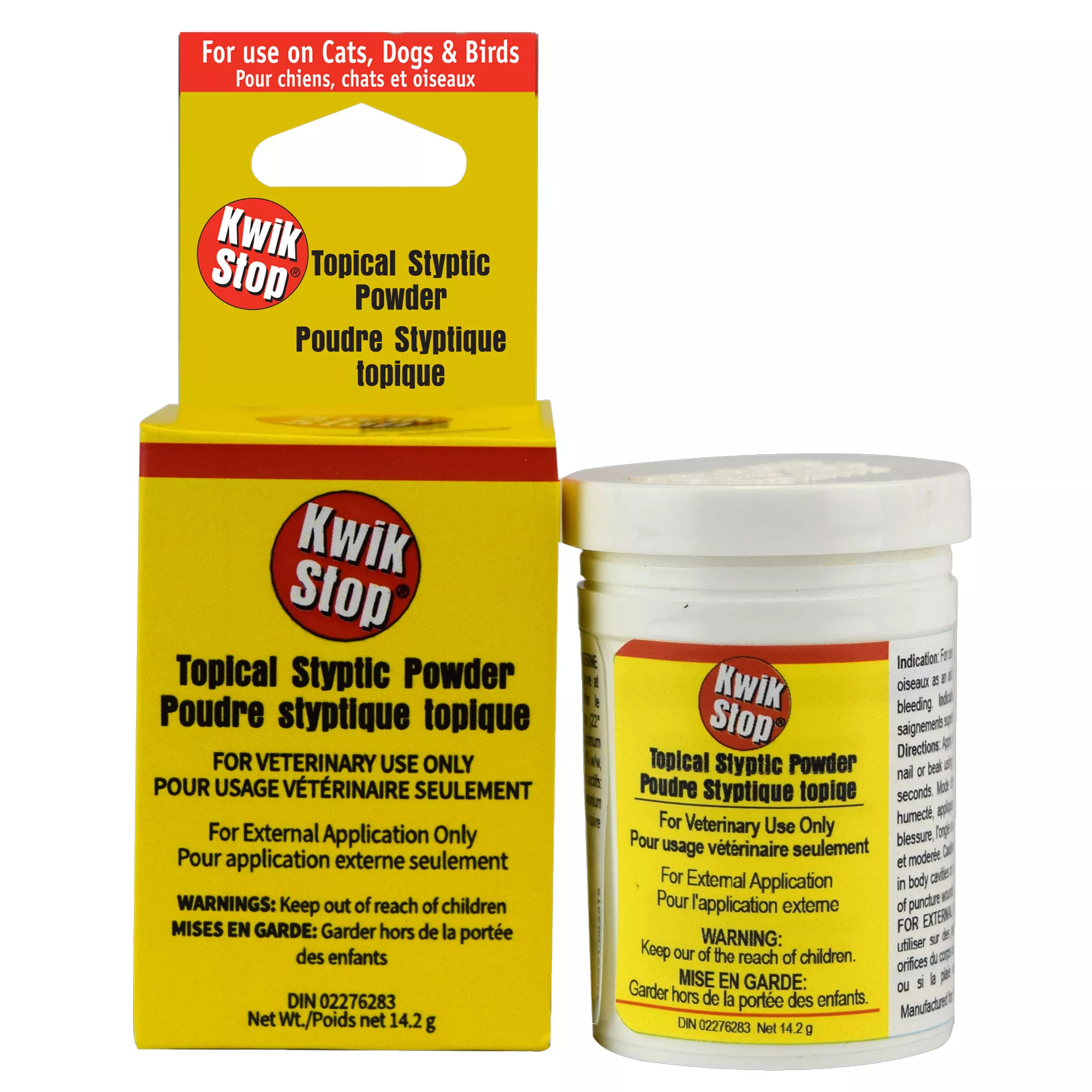 Kwik Stop Topical Styptic Powder for Cats, Dogs & Birds