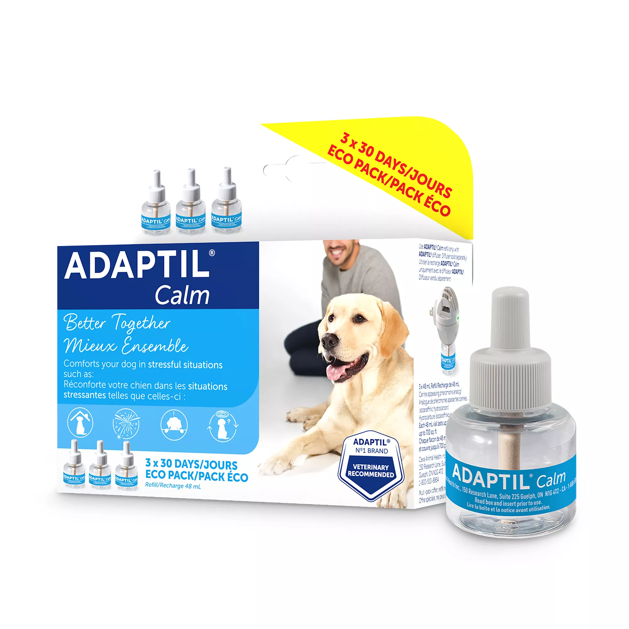 ADAPTIL Calming Diffuser Refill for Dogs - 3 pack