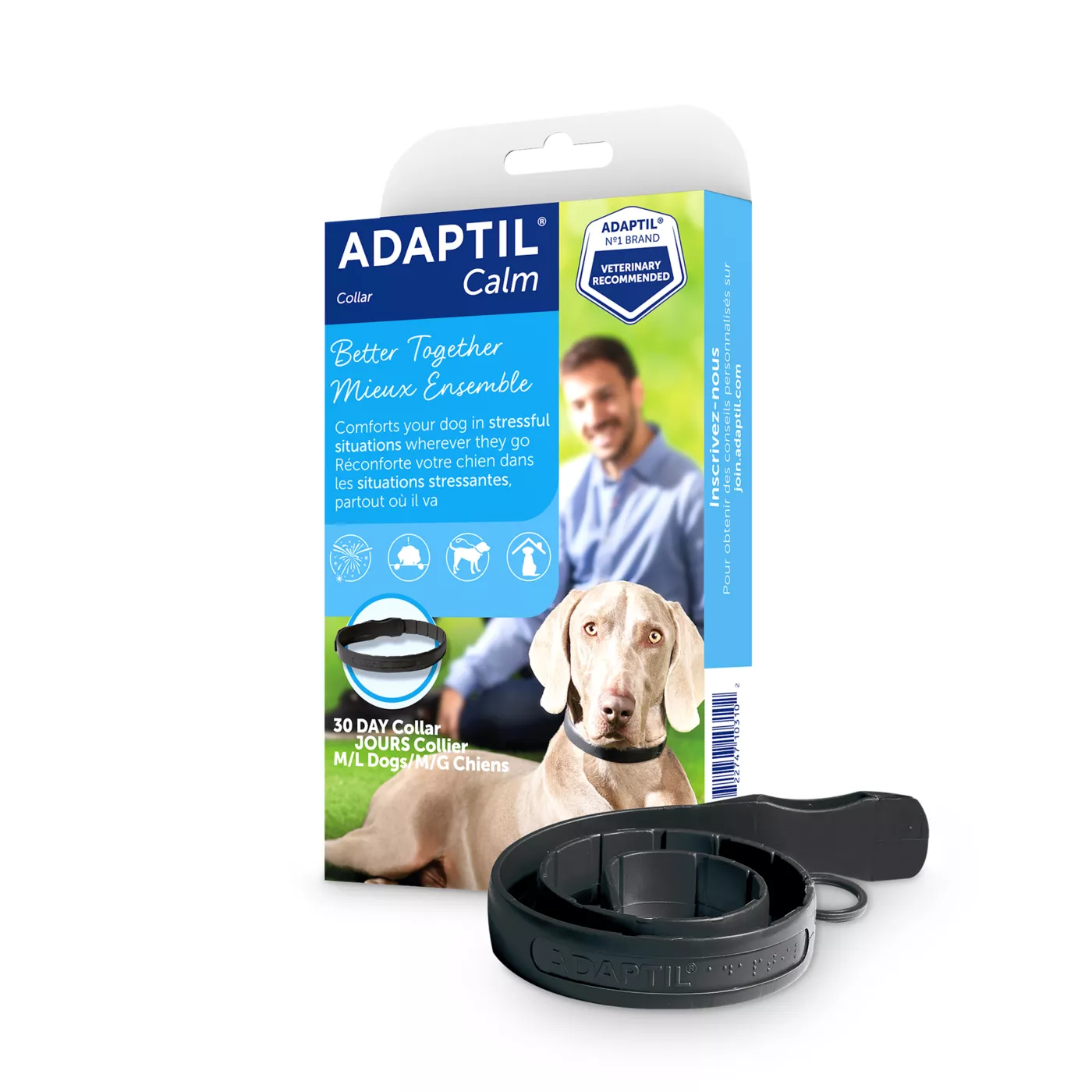 ADAPTIL 24 7 Calming Collar for Dogs Med Large Dogs