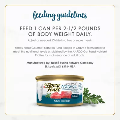 Product Fancy Feast® Gourmet Naturals Adult Cat Wet Food - 3 OZ