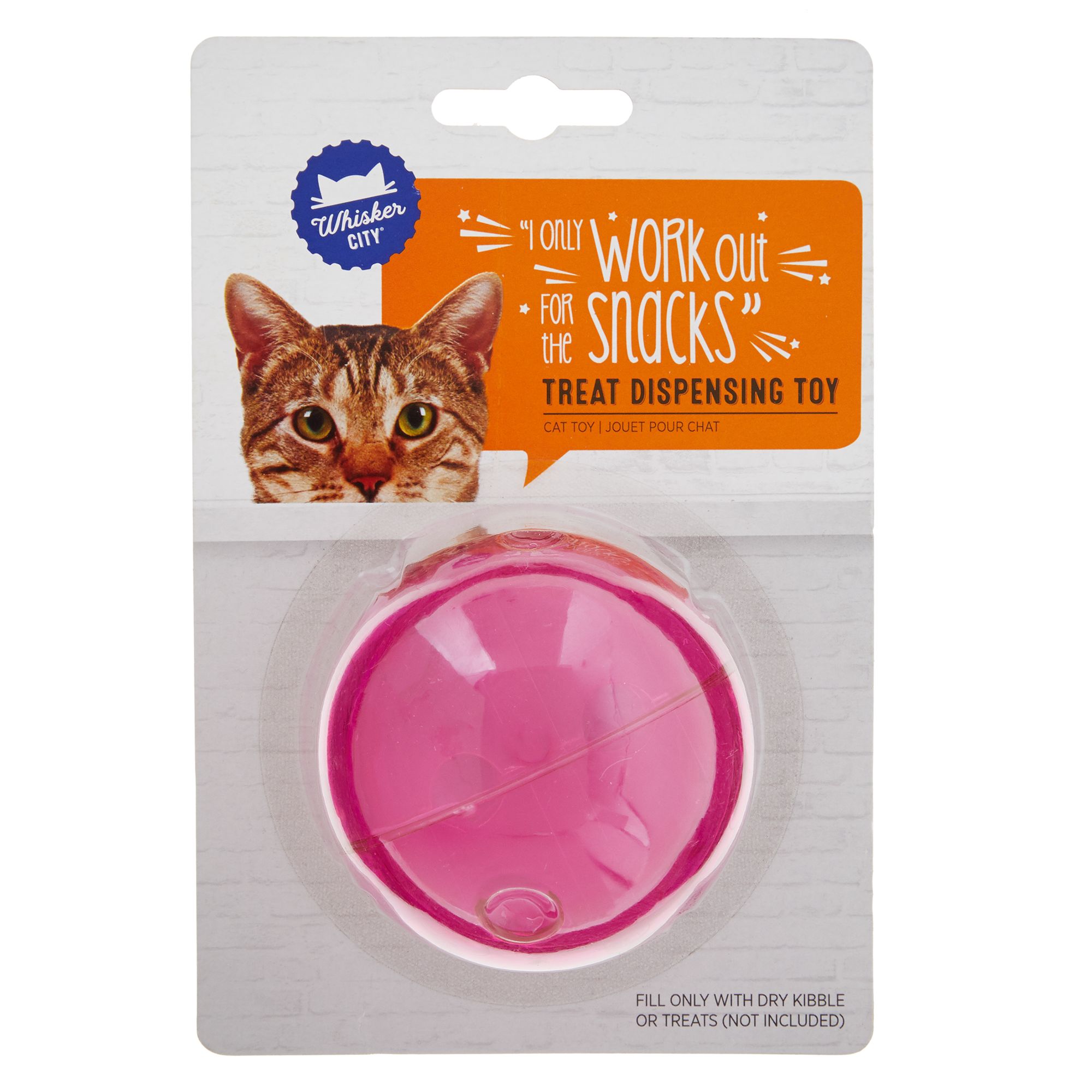Whisker City Rolling Treat Dispensing Cat Toy (1 ct)