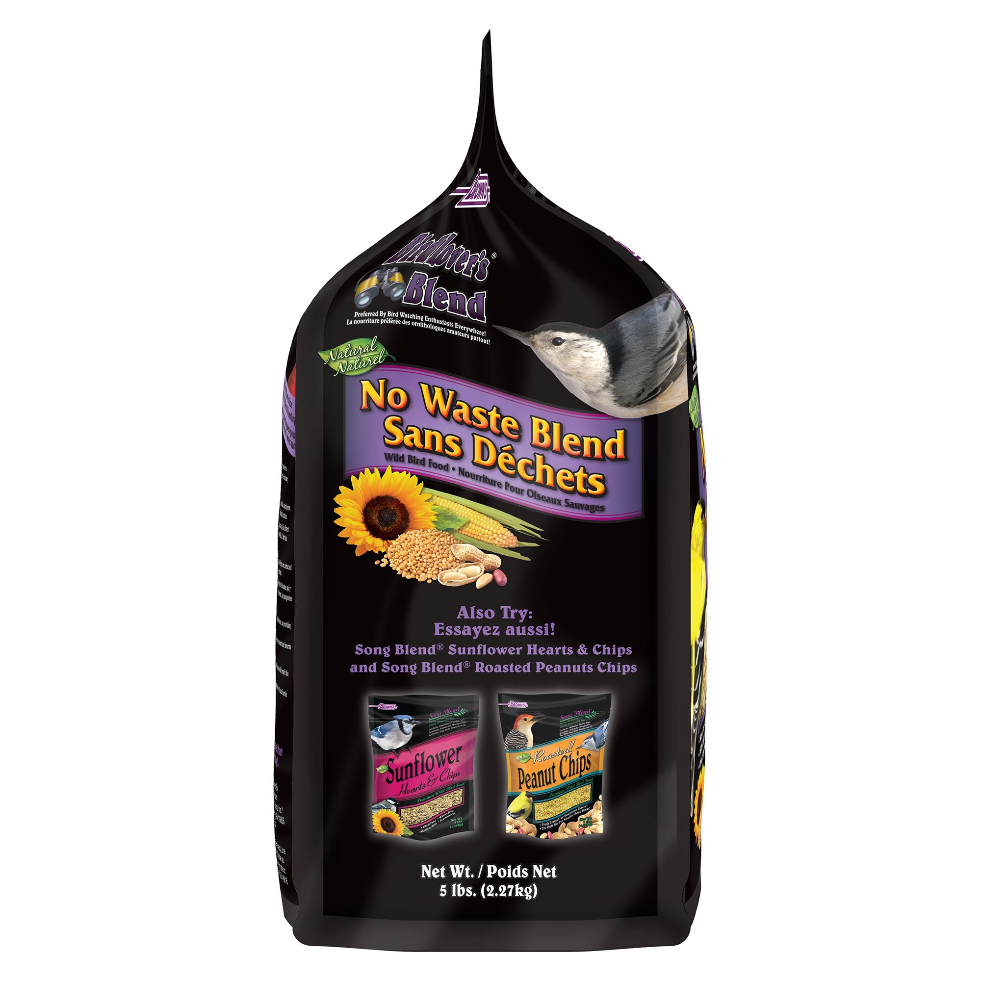 Brown's® BirdLover's® Blend Natural No Waste Blend Wild Bird Seed