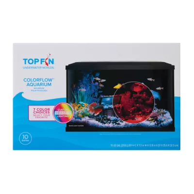 Top Fin® Colorflow™ Aquarium Starter Kit with 7 Color-Changing LEDs - Image 7