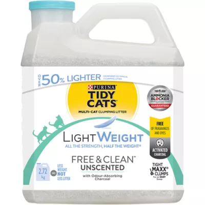 Product Purina® Tidy Cats® LightWeight Free & Clean Unscented, Clumping Cat Litter