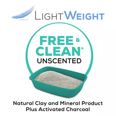 Product Purina® Tidy Cats® LightWeight Free & Clean Unscented, Clumping Cat Litter