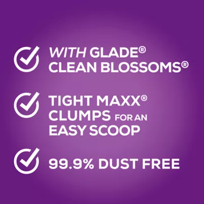 Product Purina® Tidy Cats® LightWeight Glade Clean Blossoms, Clumping Cat Litter