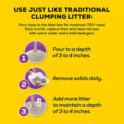 Product Purina® Tidy Cats® LightWeight Glade Clean Blossoms, Clumping Cat Litter