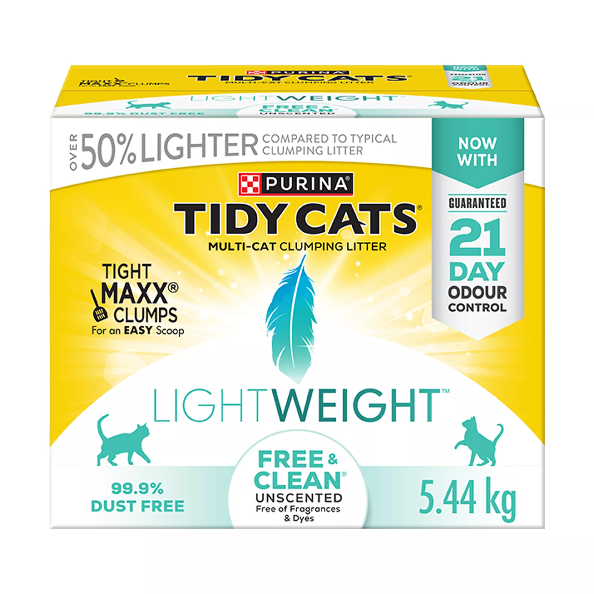 Purina® Tidy Cats® LightWeight Free & Clean Unscented, Clumping Cat Litter