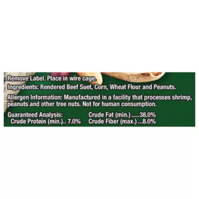 Product Brown's® Garden Chic!® Natural Peanutty Suet for Wild Birds