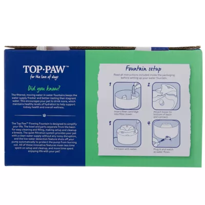 Product Top Paw® Dog Flowing Fountain