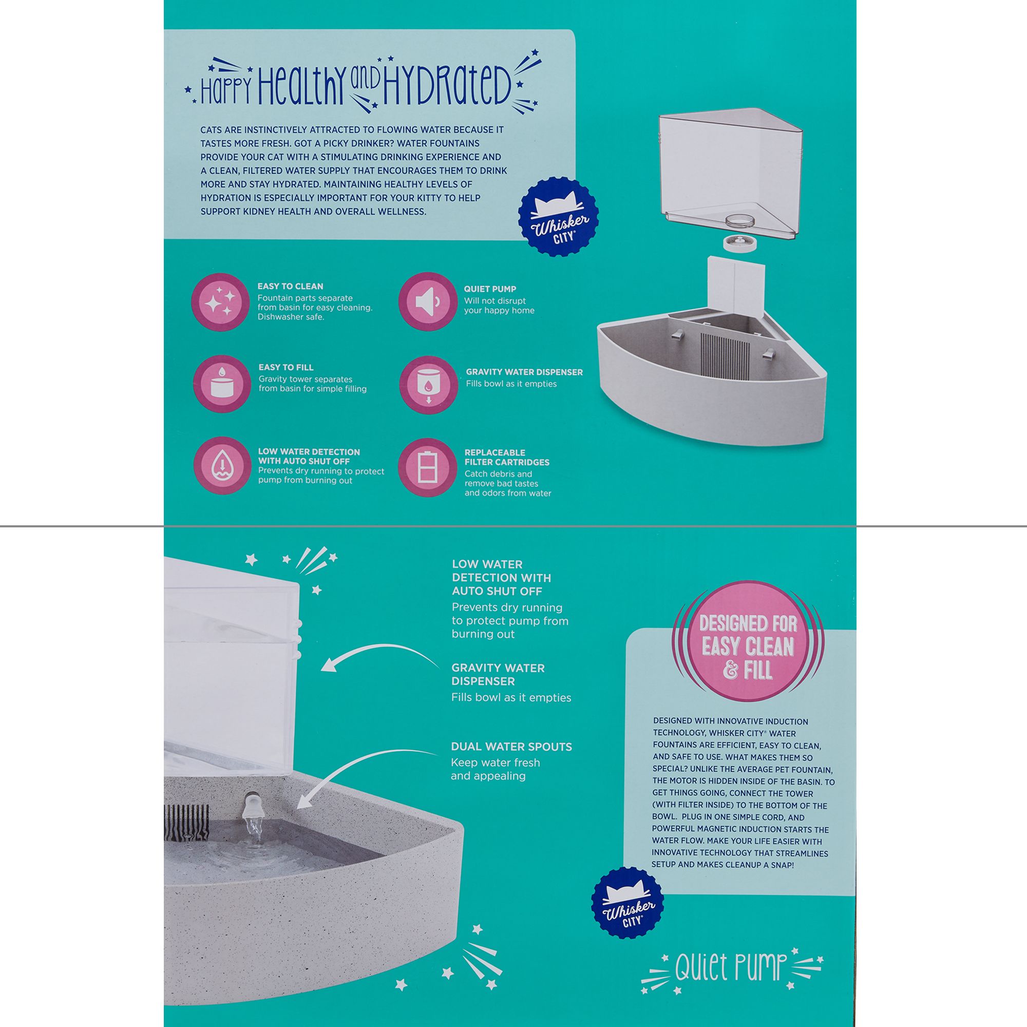 whisker city filter cartridges for small pet fountain ii