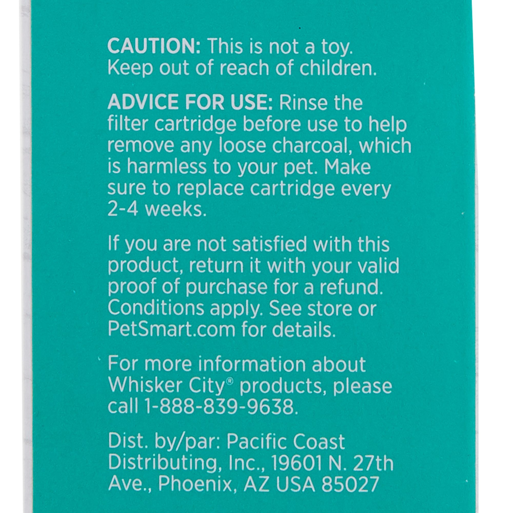 whisker city filter cartridges for small pet fountain ii