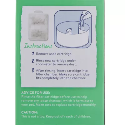 Product Top Paw® Dog Flowing Fountain Filter Cartridges - 4 Pack