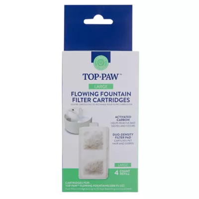 Product Top Paw® Dog Flowing Fountain Filter Cartridges - 4 Pack