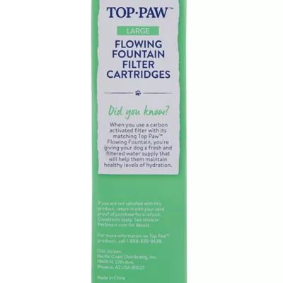 Product Top Paw® Dog Flowing Fountain Filter Cartridges - 4 Pack