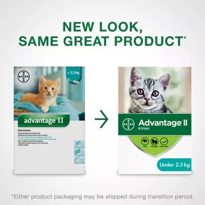 Product Advantage® II Kitten Once-A-Month Topical Flea Treatment - Under 2.3 kg