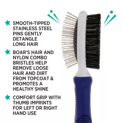 Product Whisker City® Pin & Bristle Combo Cat Brush