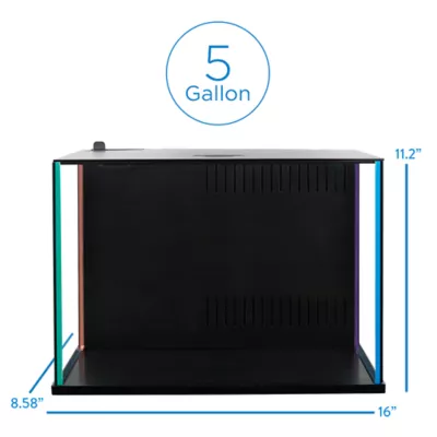 Product Top Fin® Custom Colorflow™ Aquarium with 7 Color-Changing LEDs