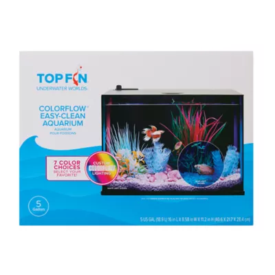 Top Fin® Custom Colorflow™ Aquarium with 7 Color-Changing LEDs - Image 7
