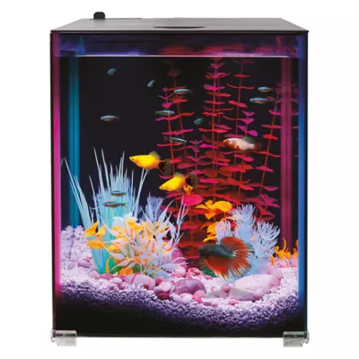 Product Top Fin® Custom Colorflow™ Aquarium with 7 Color-Changing LEDs