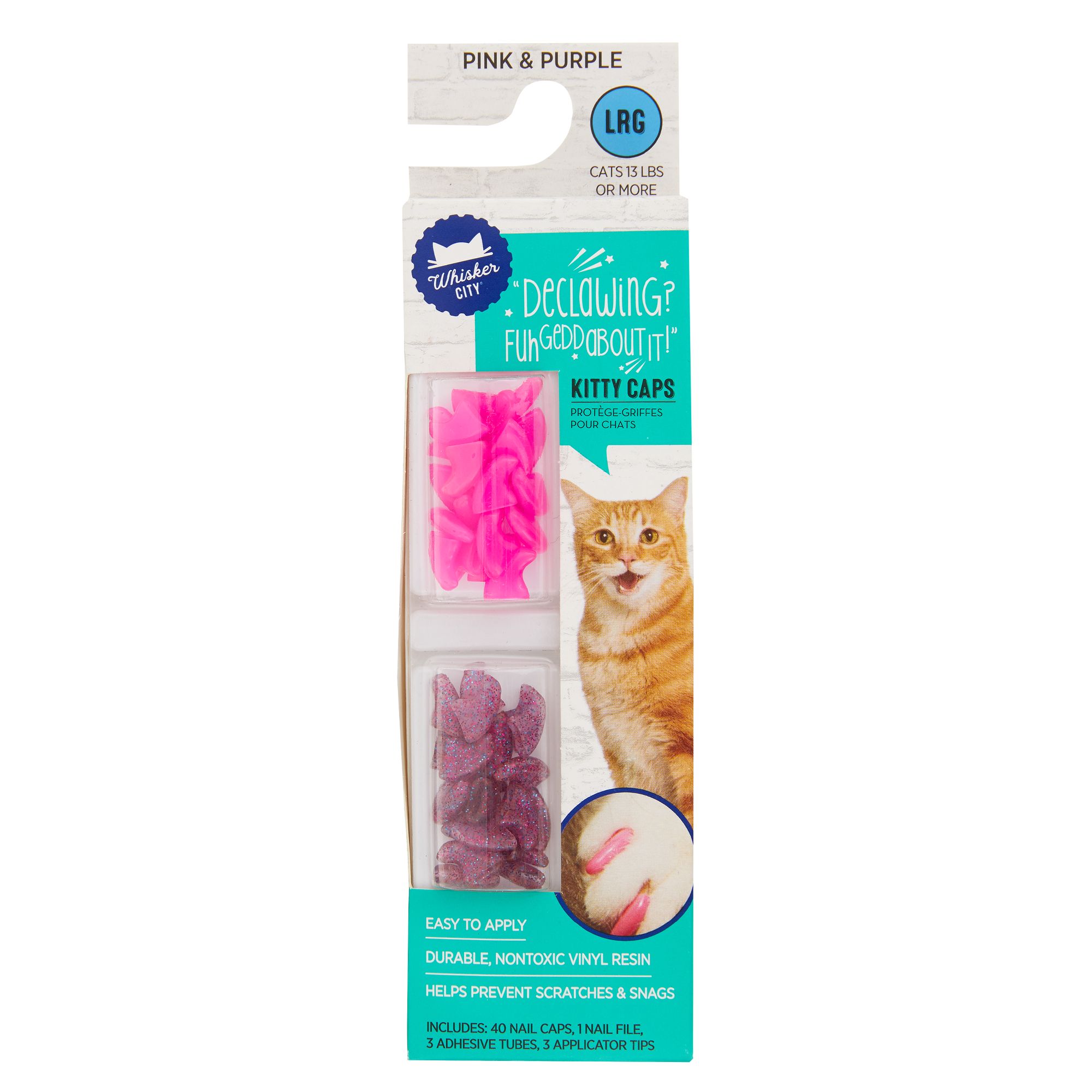 Whisker City® Kitty Nail Caps | dog 