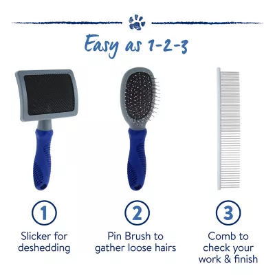 Pet grooming brushes and combs hotsell