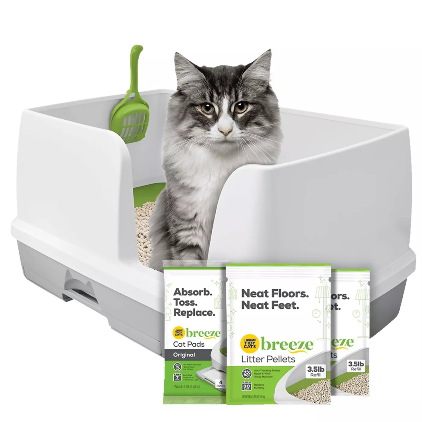 Non absorbent cat litter pets at home fashion