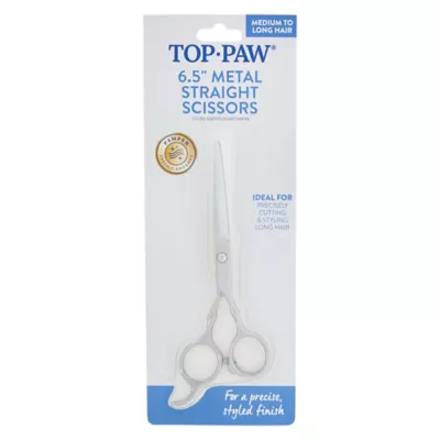 Product Top Paw® Metal Straight Pet Hair Scissors