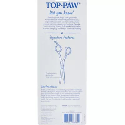 Product Top Paw® Metal Straight Pet Hair Scissors