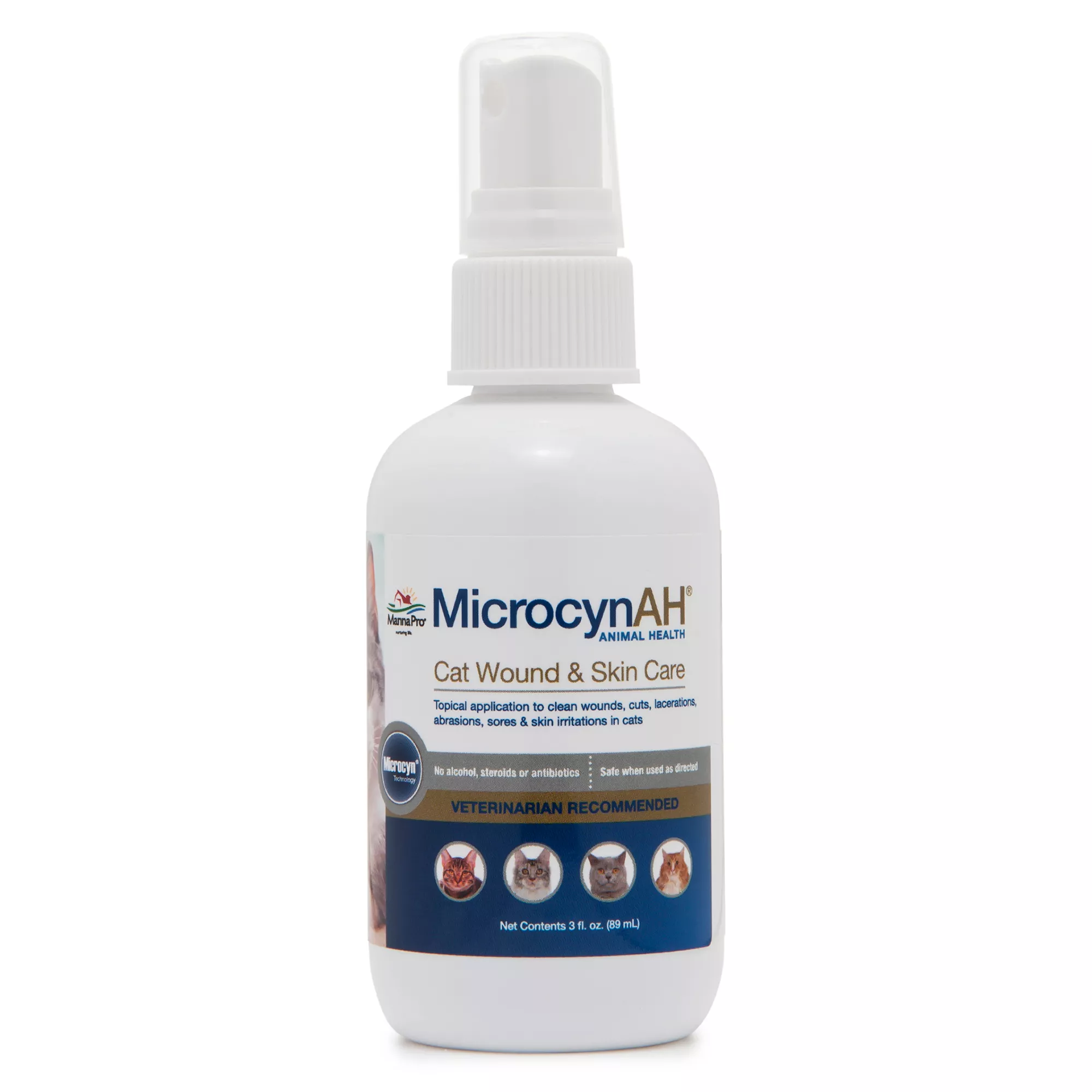 MicrocynAH® Cat Wound & Skin Care