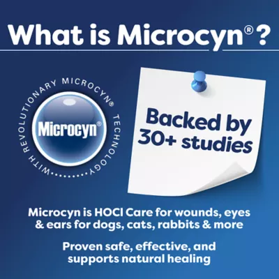 MicrocynAH® Cat Wound & Skin Care Topical, 3 fl oz - Image 3