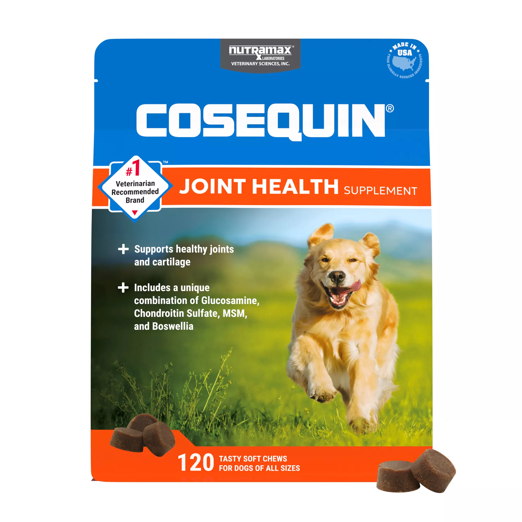 Cosequin® Nutramax Professional Joint Health Dog Supplement - Soft Chew