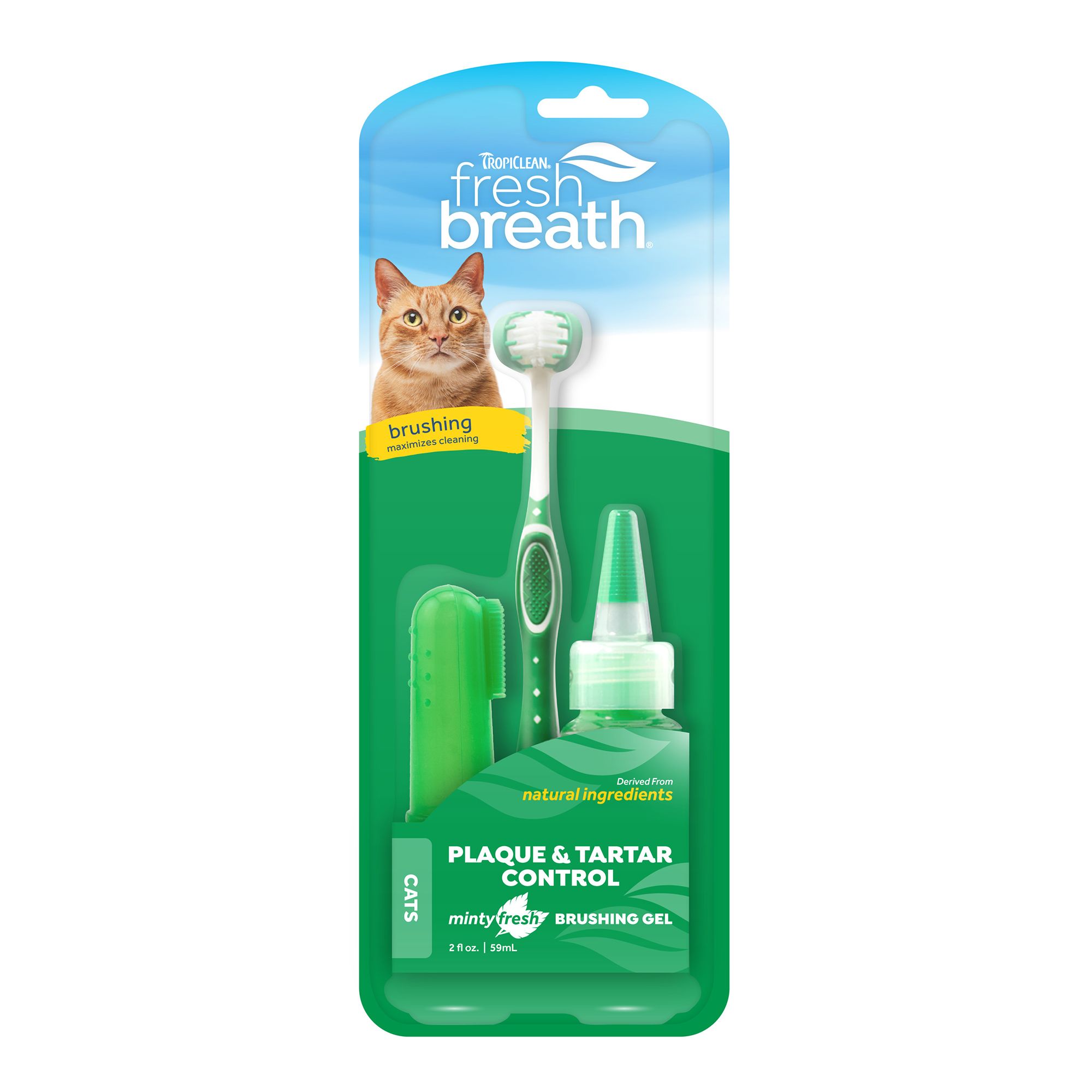 TropiClean Fresh Breath Oral Care Cat 