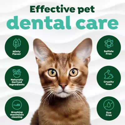 Product TropiClean Fresh Breath Oral Care Cat Toothbrush Kit