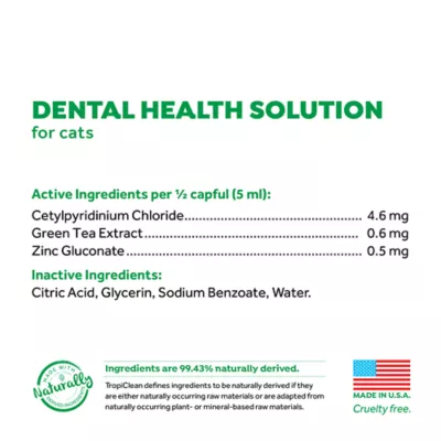 Product TropiClean Fresh Breath Oral Care Water Additive For Cats